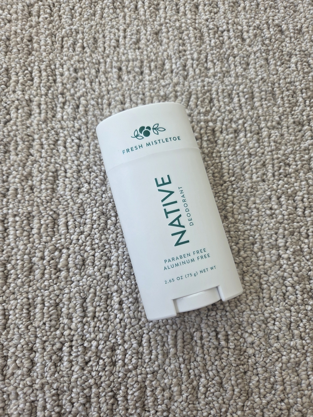 Native Fresh Mistletoe Deodorant - White